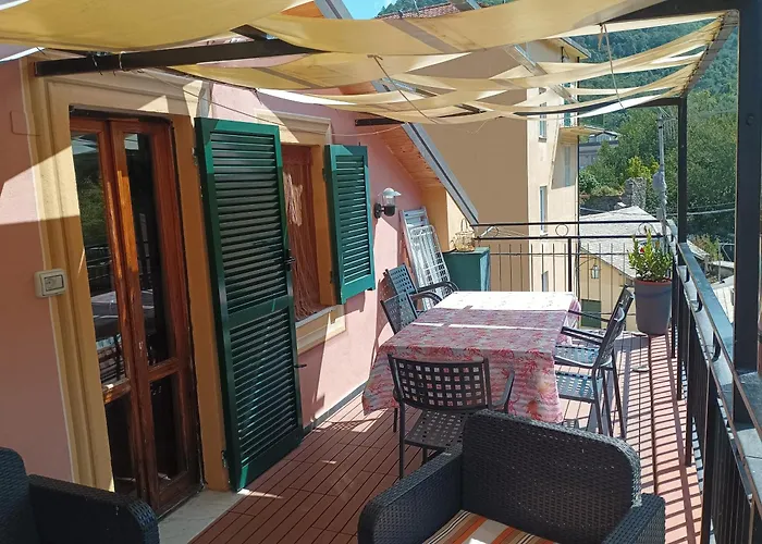 아파트 Delizioso Attico Con Ampio Terrazzo E Garage A Due Passi Dal Mare E Dalle Cinqueterre Lt-0485 레반토